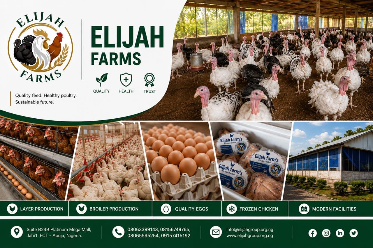 Elijah Farms & Veterinary Services - Elijah Group of Companies