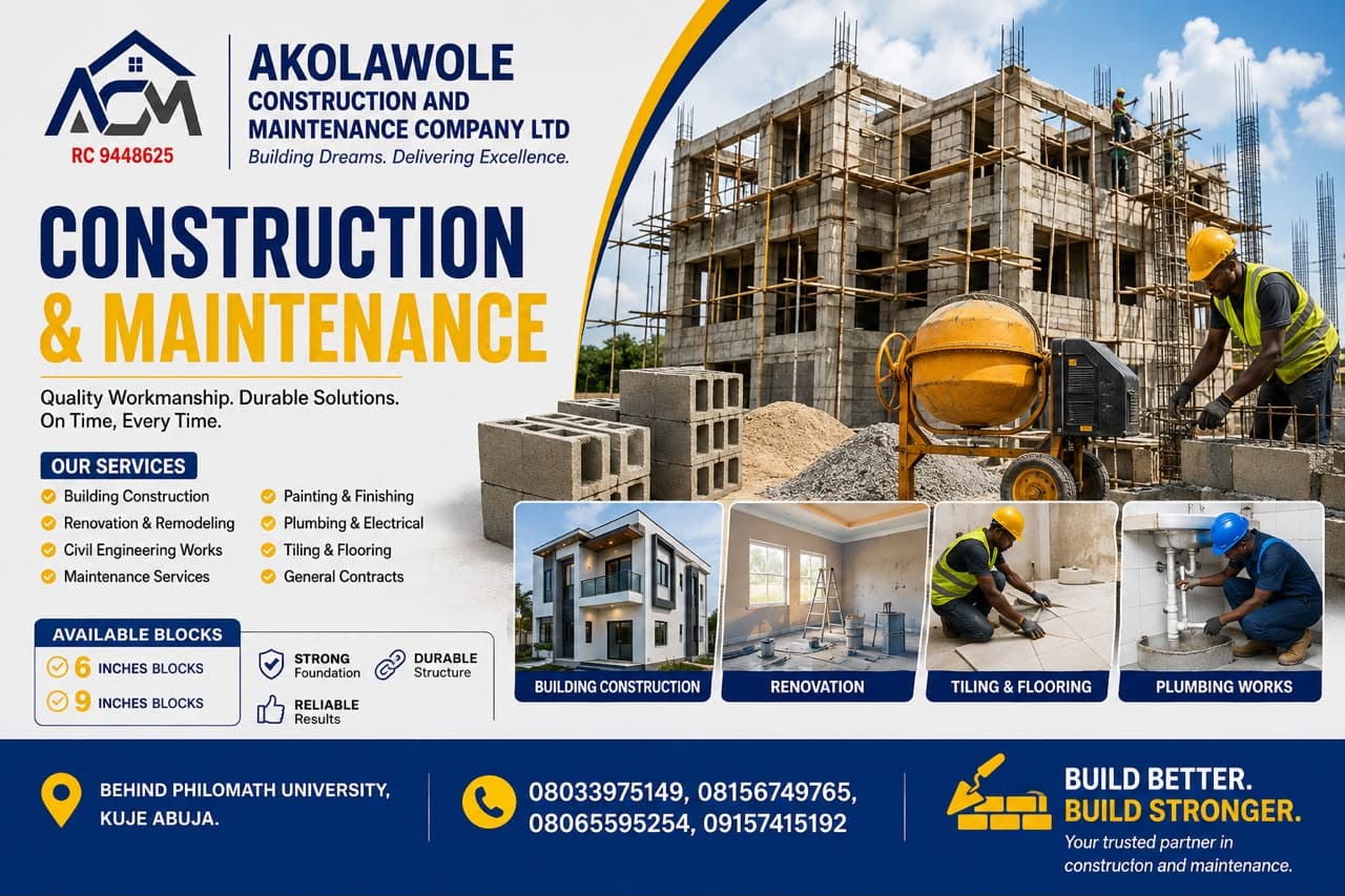 Construction & Maintenance - Elijah Group of Companies