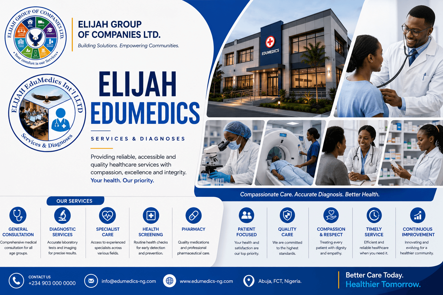 Elijah EduMedics International Ltd - Elijah Group of Companies